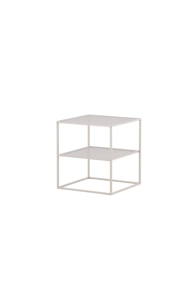 Petite table basse beige Netz - Table d'appoint idéale pour le salon