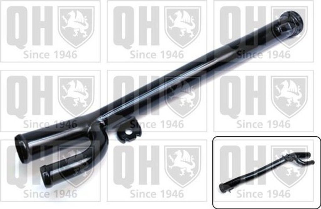 QUINTON HAZELL QTH867CF Kühlmittelrohrleitung Kühlerschlauch für RENAULT CLIO II (BB0/1/2, CB0/1/2) KANGOO (KC0/1) KANGOO Express (FW0/1) Thalia I