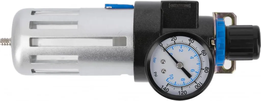 Filtre à air avec manomètre Högert pour pistolet peinture et sablage pro