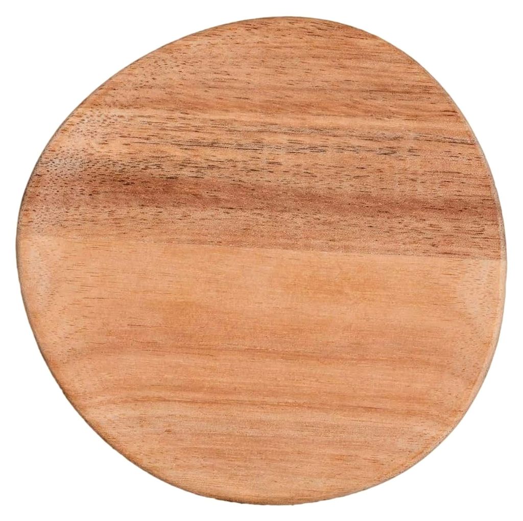 Runder Teller Mix & Match aus Akazienholz, klein, 13 cm Durchmesser