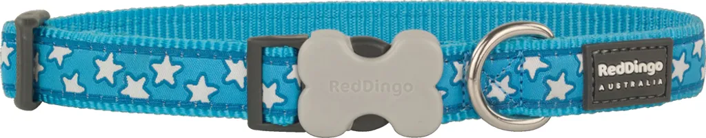 Collare Cani Red Dingo Style Stars 2 x 31-47cm | Robustezza e Stile - 3