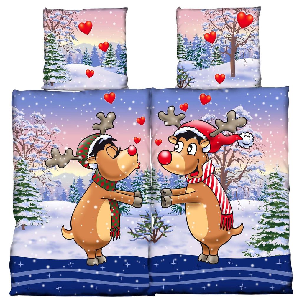 Partner Bettwäsche Set 4-teilig Mikrofaser Thermofleece Produktbild 
