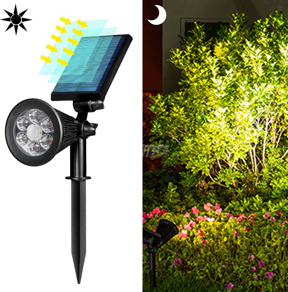 Forever Solar Gartenstrahler IP65 Wasserdicht Gartenleuchte Produktbild 6