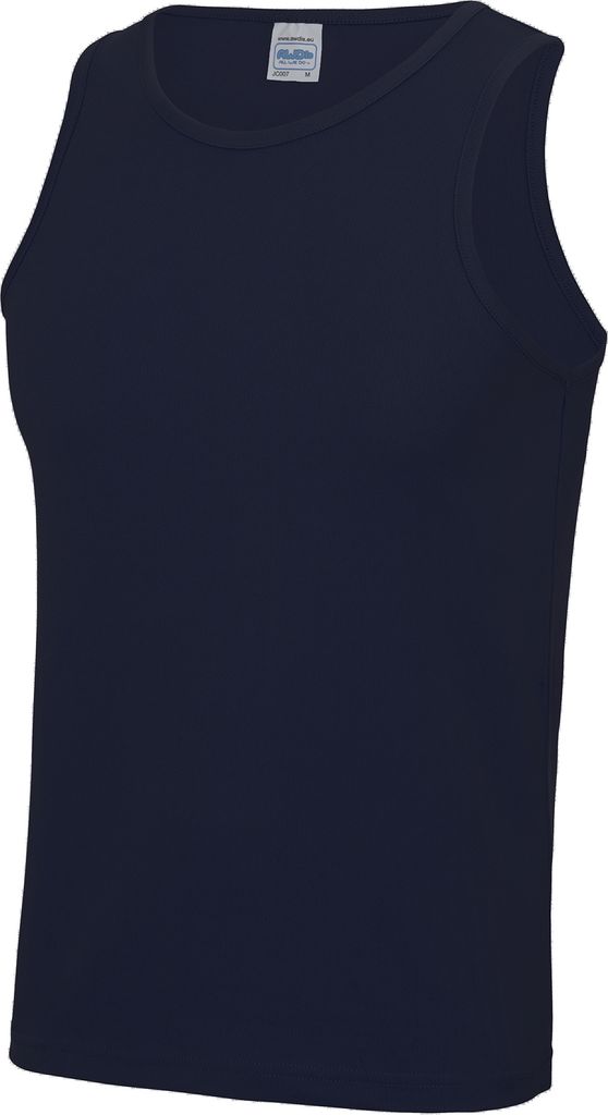 AWDis Just Cool Herren Sport Tank Top Gym RW687 (XL) (Marineblau)