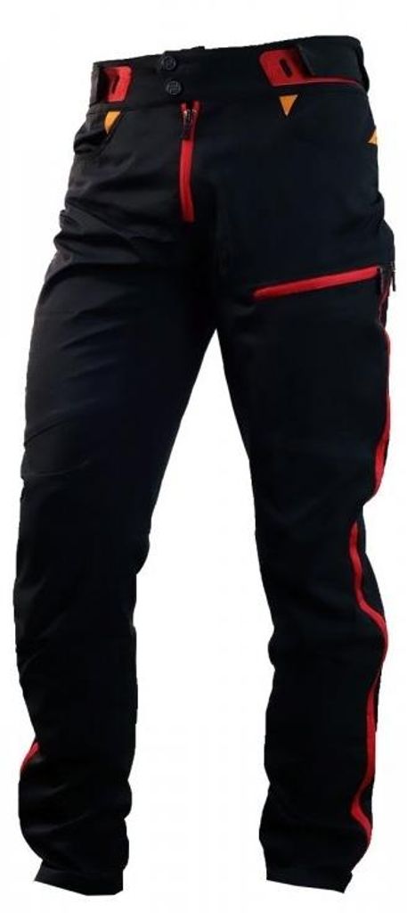 Lange Hose HAVEN SINGLETRAIL  schwarz/rot : Größe - M Produktbild 