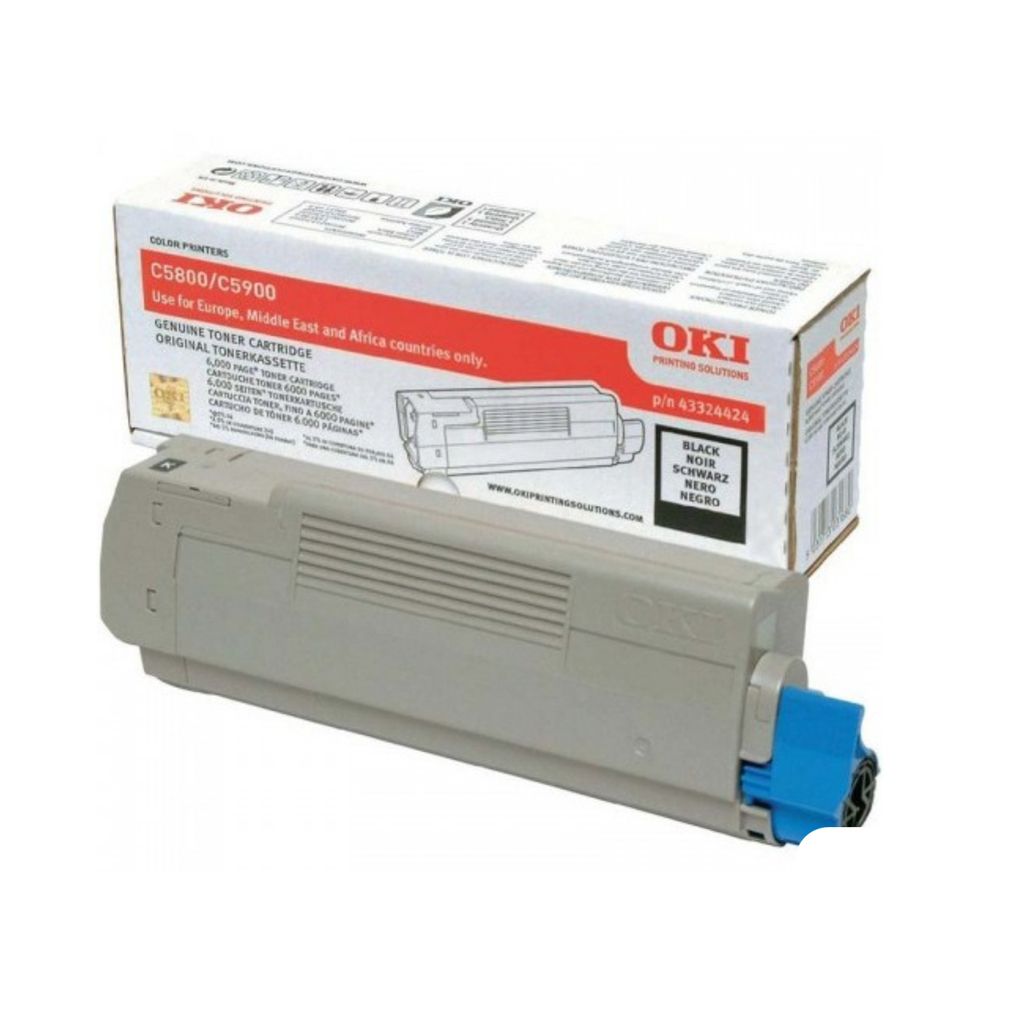 OKI 43324424 cartuccia toner 1 pz Originale Nero Immagine del prodotto 