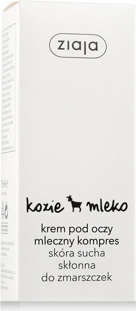 Ziaja Kozie Mleko krem pod oczy skóra sucha 15ml Zdjęcie produktu 