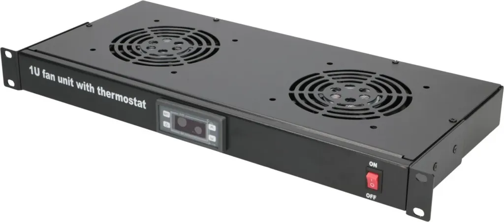 Unité de Ventilation pour Rack Informatique 19'' avec 2 Ventilateurs - 5