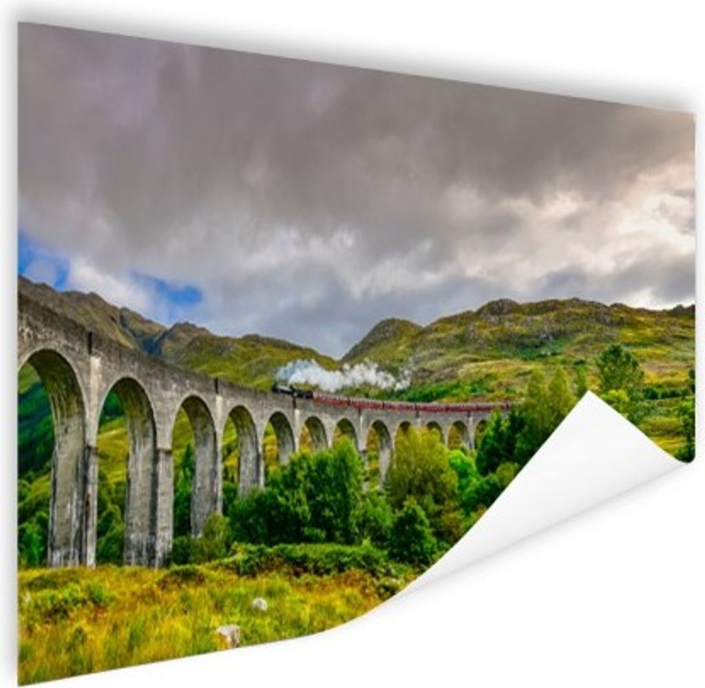 MuchoWow Poster Fotodruck schottische Landschaft 60x40 cm - Schlafzimmerdekoration