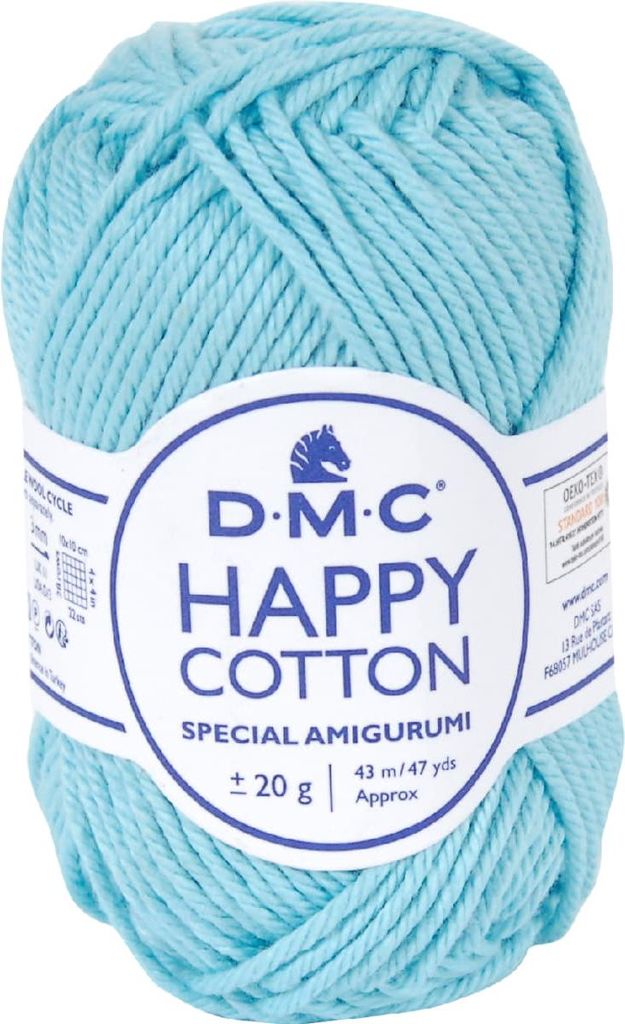 DMC Happy Baumwolle – weiches Garn aus 100 % Baumwolle, 392 (Farbe 785)