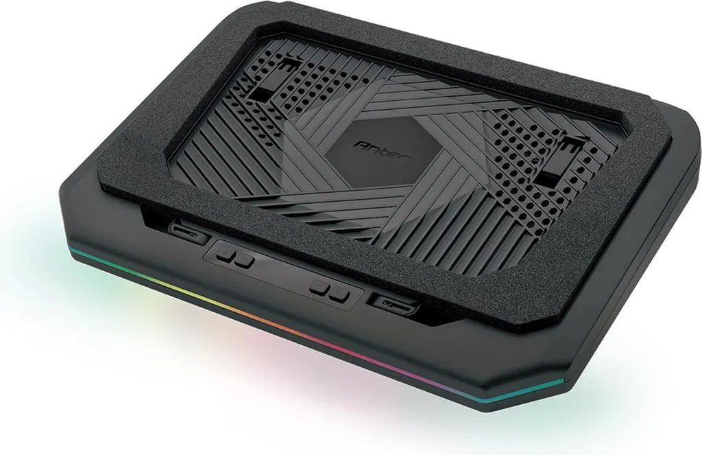 Support de refroidissement ANTEC Turboflow RGB pour PC portable gamer