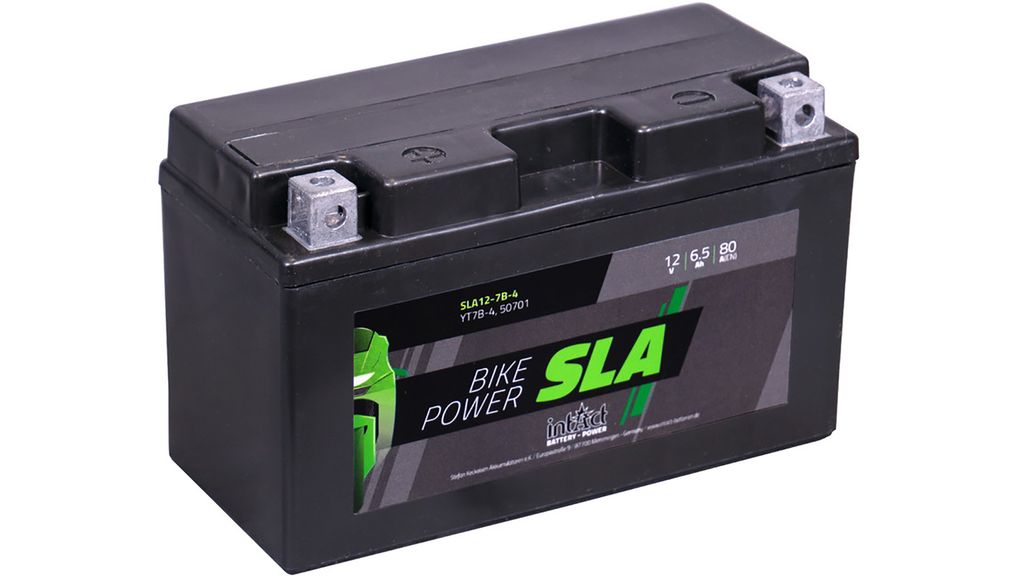 INTACT Bike Power SLA Batterie YT7B-4 Produktbild 