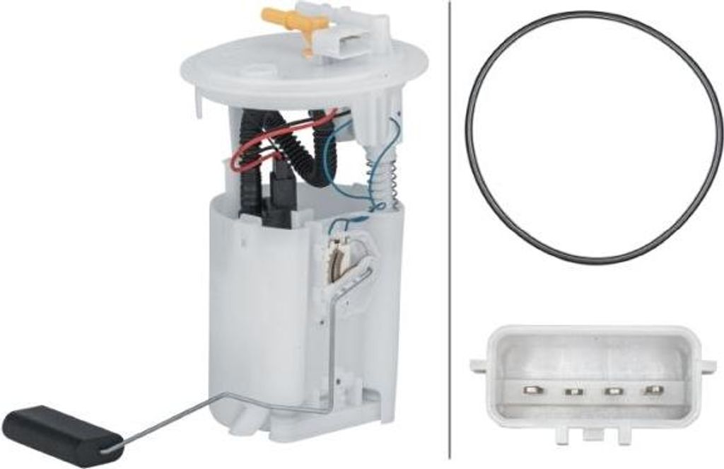 HELLA 8TF 358 303-021 Kraftstofffördereinheit OE 8200355945 kompatibel mit Clio
