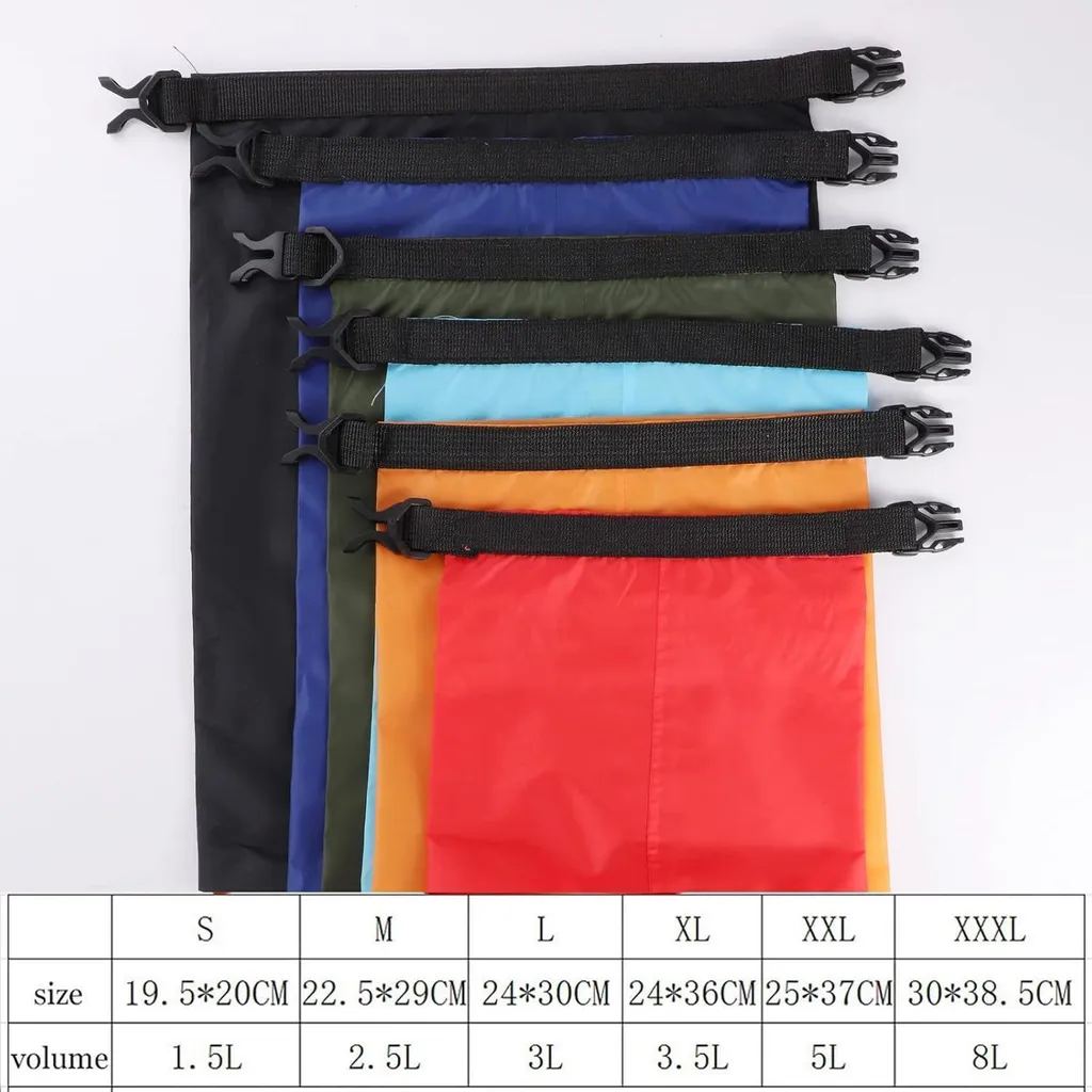 Pochettes de rangement étanches multicolores pour protéger vos objets - 2