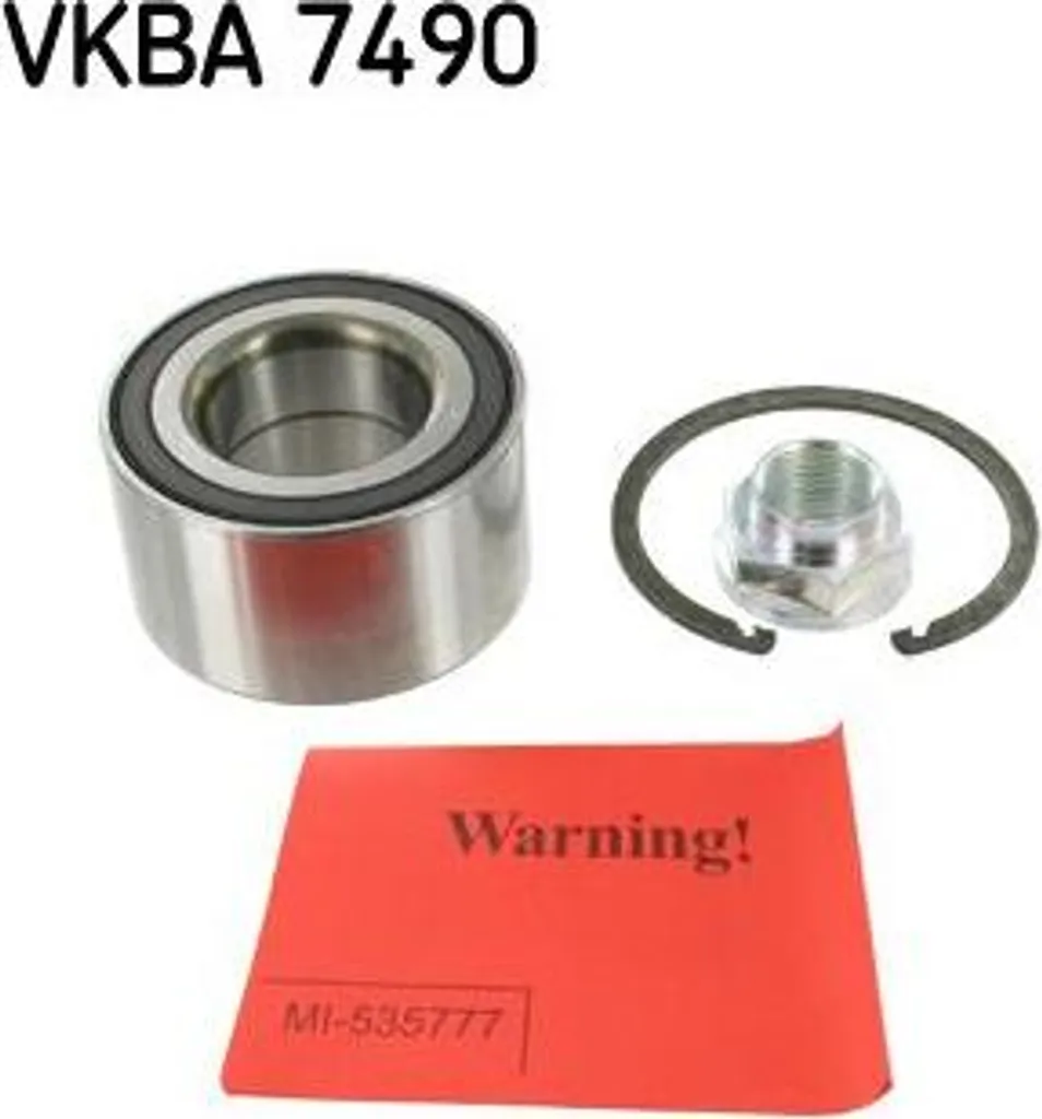 Roulement de Roue SKF VKBA7490 pour Honda Jazz et Insight : Silence de Route