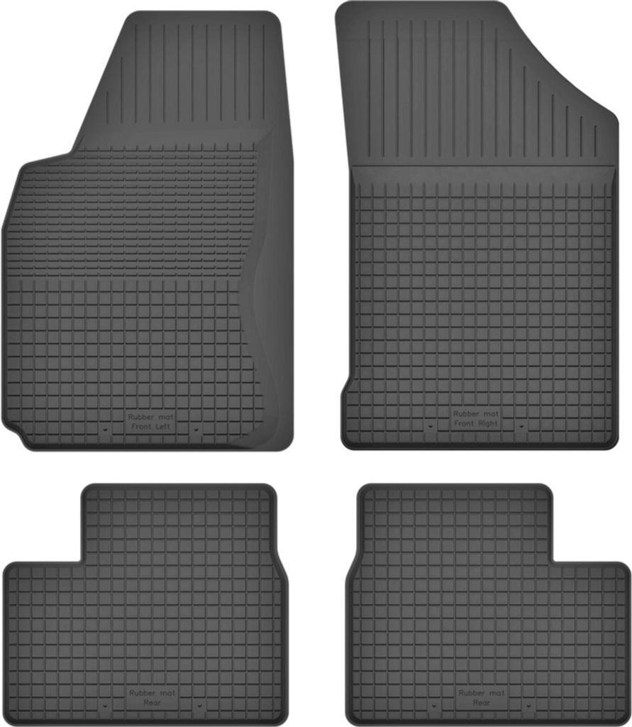 Gummi-Automatten, 4er-Set, universell für: Pontiac Vibe Fließheck (2003-2008)