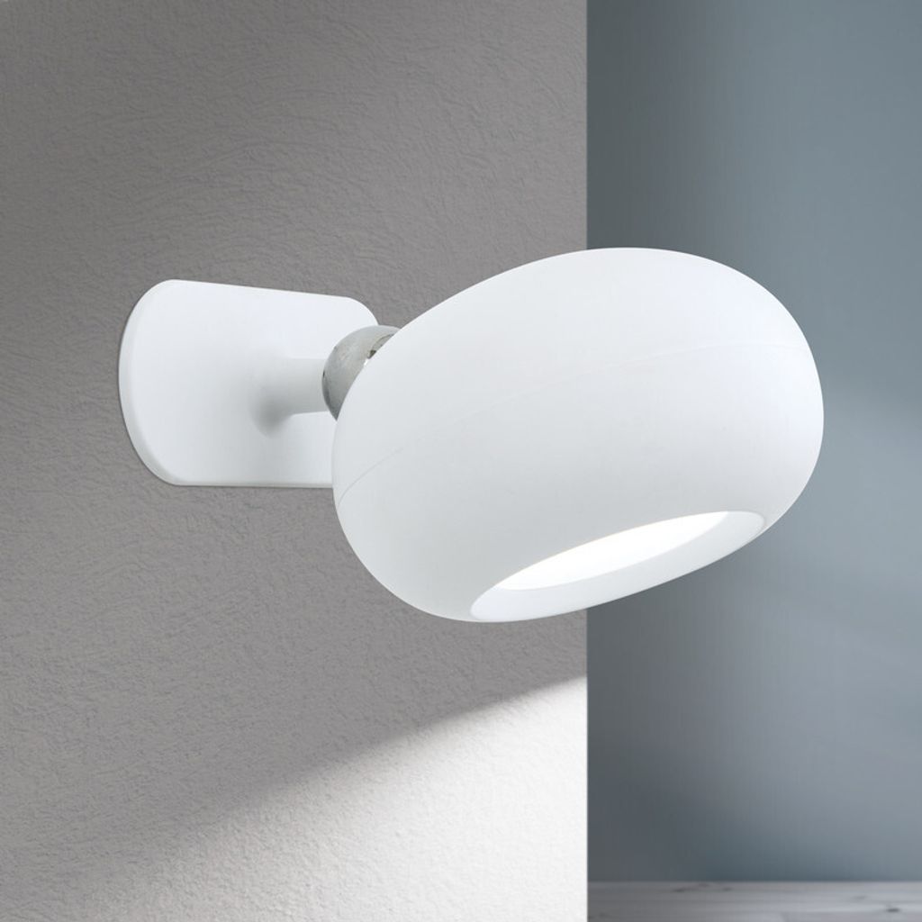 LED Wand- und Tischleuchte, Tischlampe, Lampe für Lesen, Büroarbeit, anpassbar, dimmbar, aufladbar mit Akku, Weiß