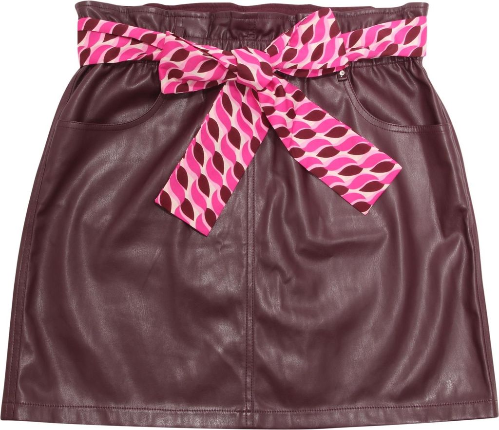 6407Az Gonna Bimba Liu Jo Kids Girl Eco-Leather Skirt