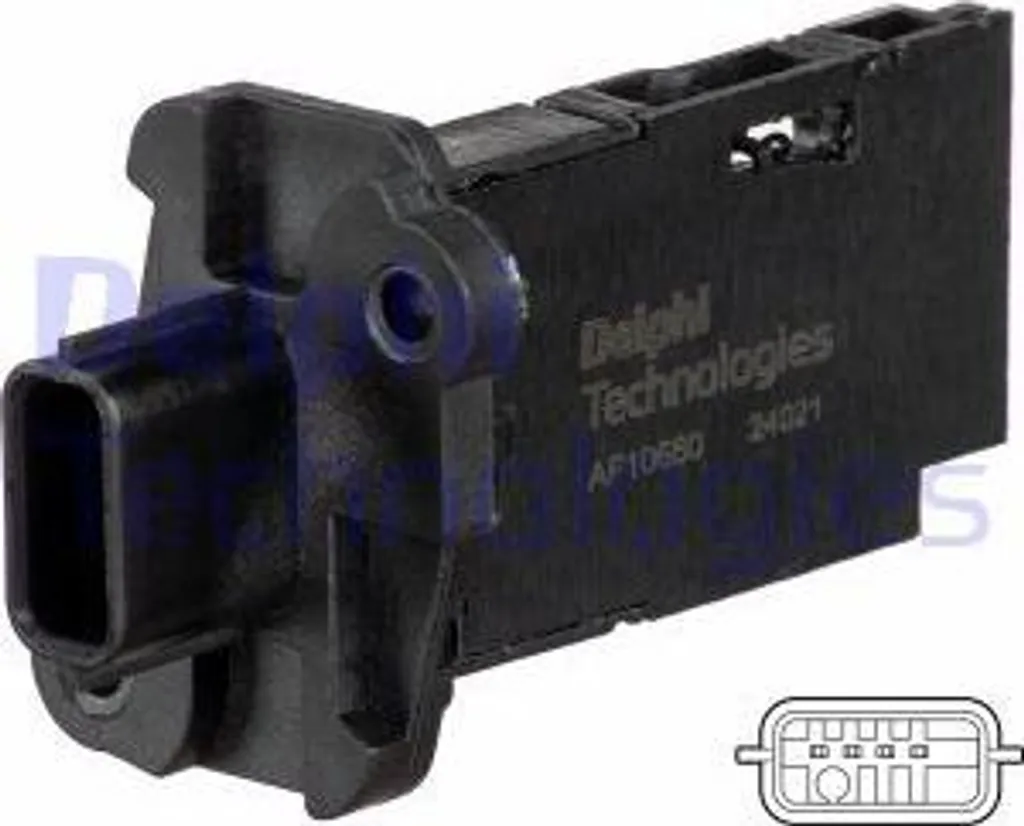 Débitmètre DELPHI AF10660-12B1 stable pour Nissan NV300 et Opel Vivaro