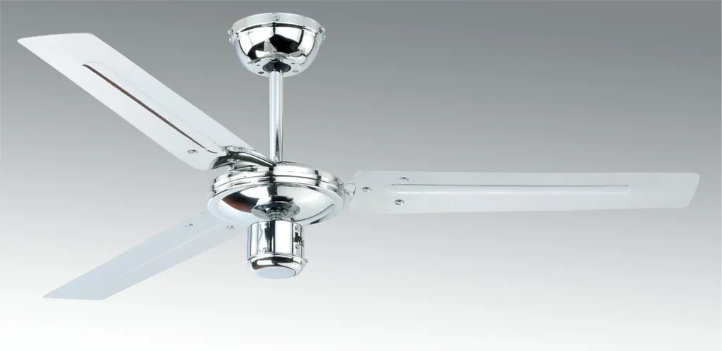 Ventilateur de plafond Zephyr 122 cm avec chaînette - Bronze brossé