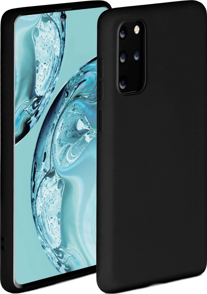 Soft-Case für Samsung Galaxy S20+ / S20+ 5G, Farbe:Onyx Schwarz
