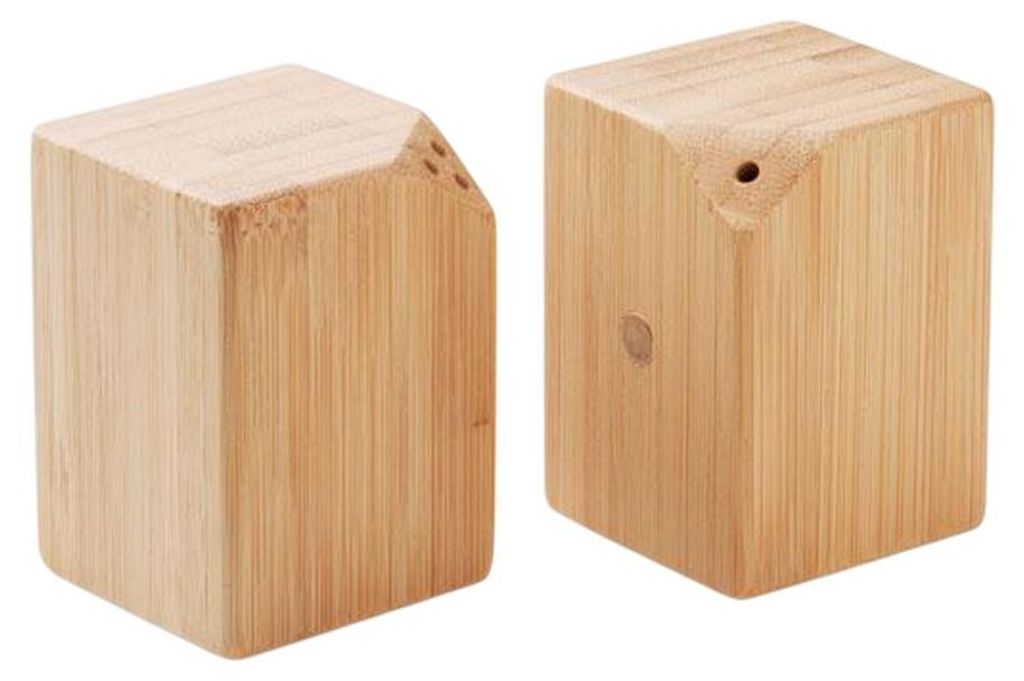 MidOcean - "Both" Salz- und Pfefferstreuer, Bambus MO2101 (Einheitsgröße) (Holz)