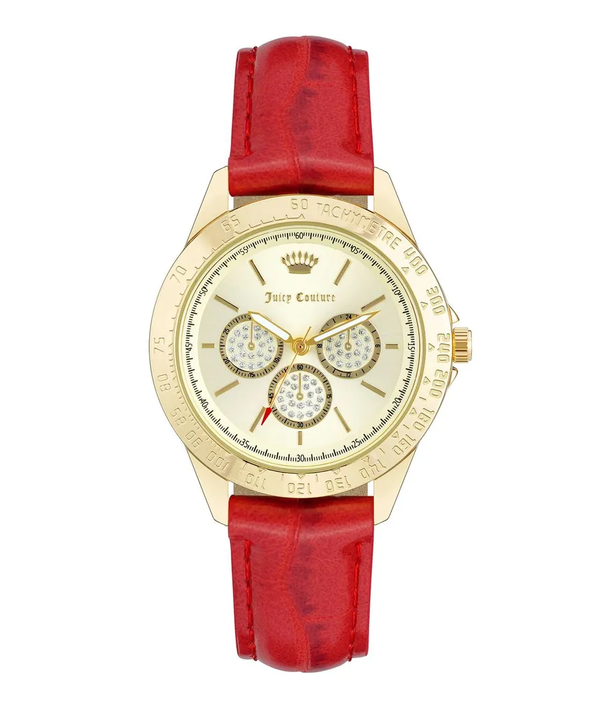 Orologio Juicy Couture JC1220GPRD Donna Rose Gold e Rosso | Regalo Ideale