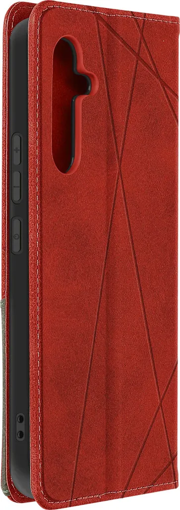 Custodia Samsung Galaxy A54 5G Wallet Rosso Geo Collection Prism
