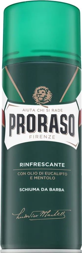 Proraso Mousse à raser à l'huile d'eucalyptus et menthol - Format 400ml
