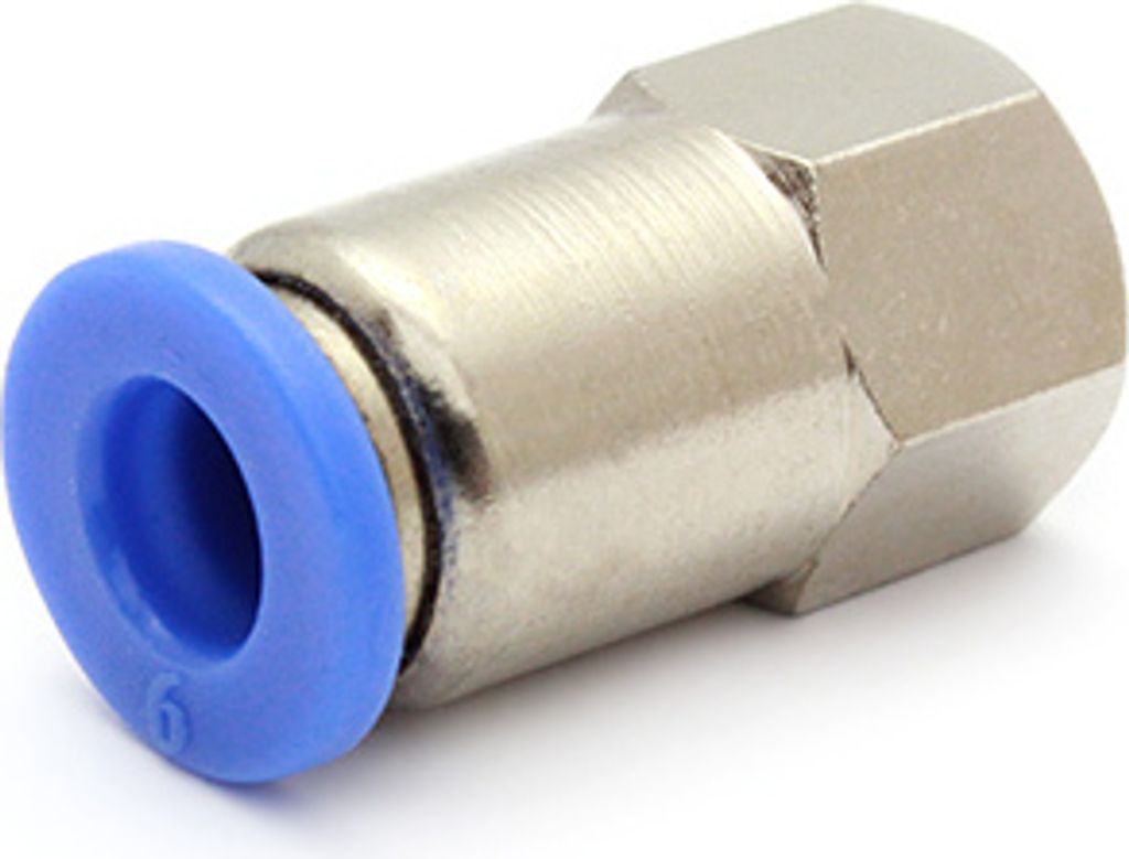 Gerade-Steckverschraubung PCF 08-01, 8mm, R 1/8 Zolll