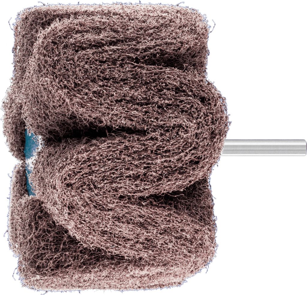 PFERD TOOLS POLINOX Vlies-Schleifstift PNG Ø 100x50mm Schaft-Ø 6 mm A100 für Feinschliff und Finish