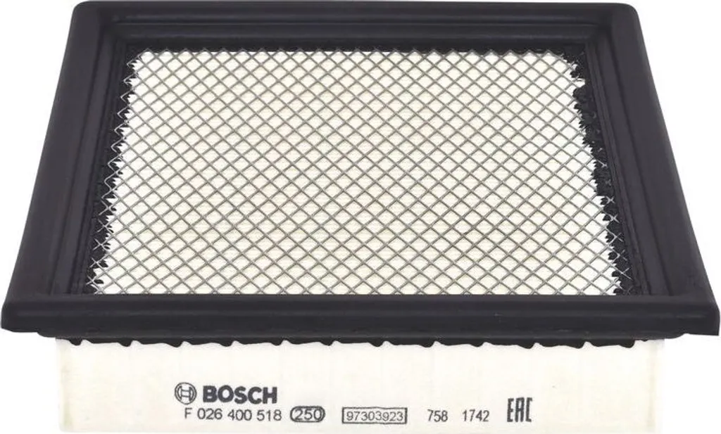 Filtre à air haute capacité Bosch F026400518 pour moteur Sebring-J
