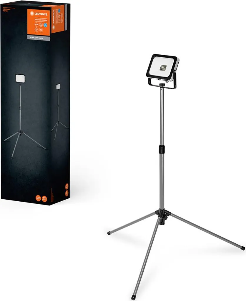 Proiettore LED Ledvance 30W IP54 6500K Faro da Cantiere