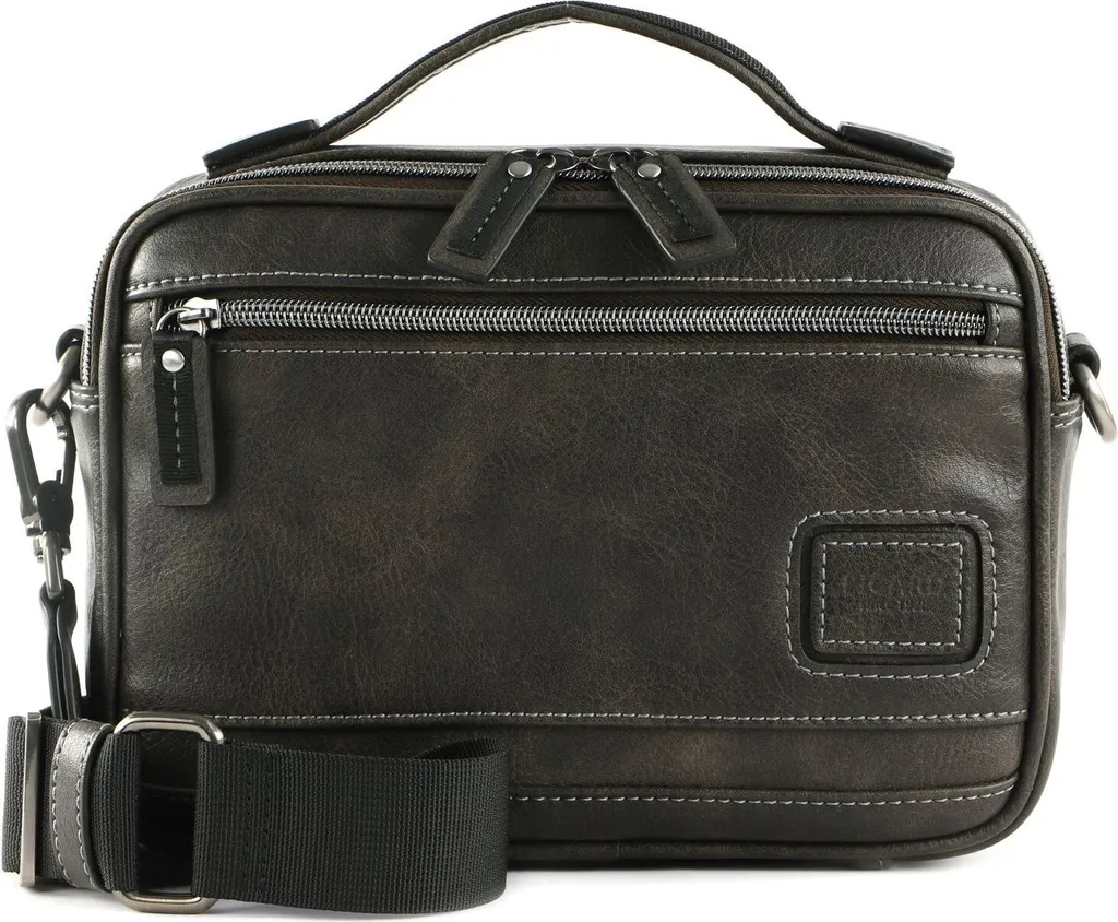 PICARD Breakers Crossover Bag Graphit Sac à épaule bandoulière marron
