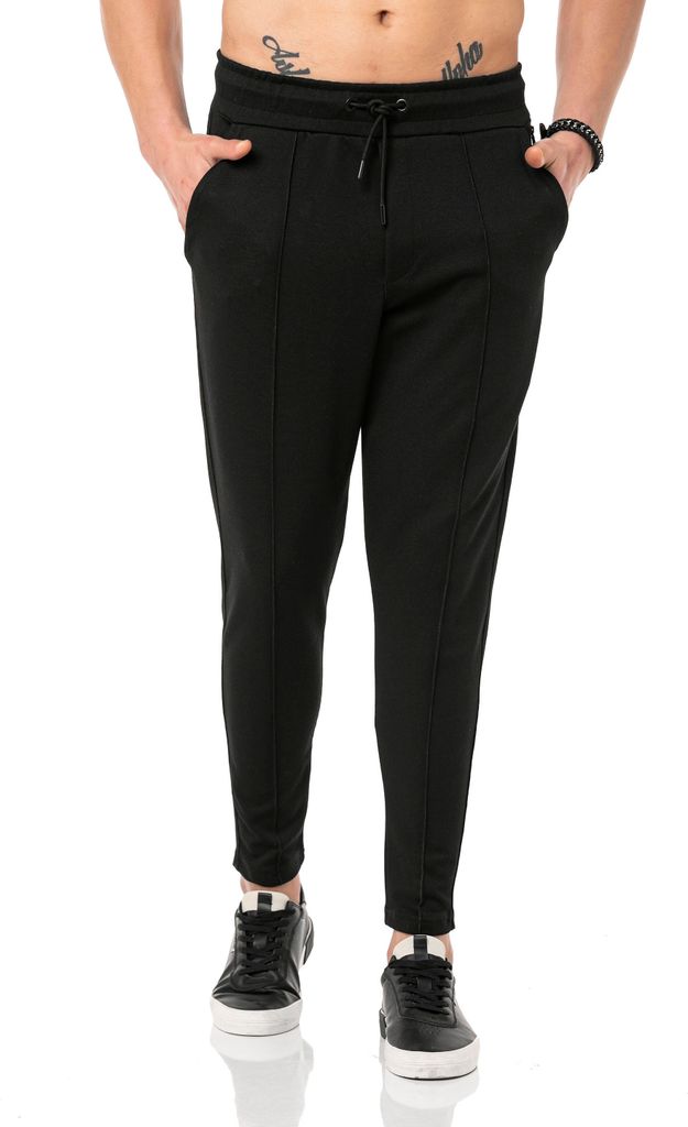 Red Bridge Herren Jogginghose Knöchelhose Schwarz XXL