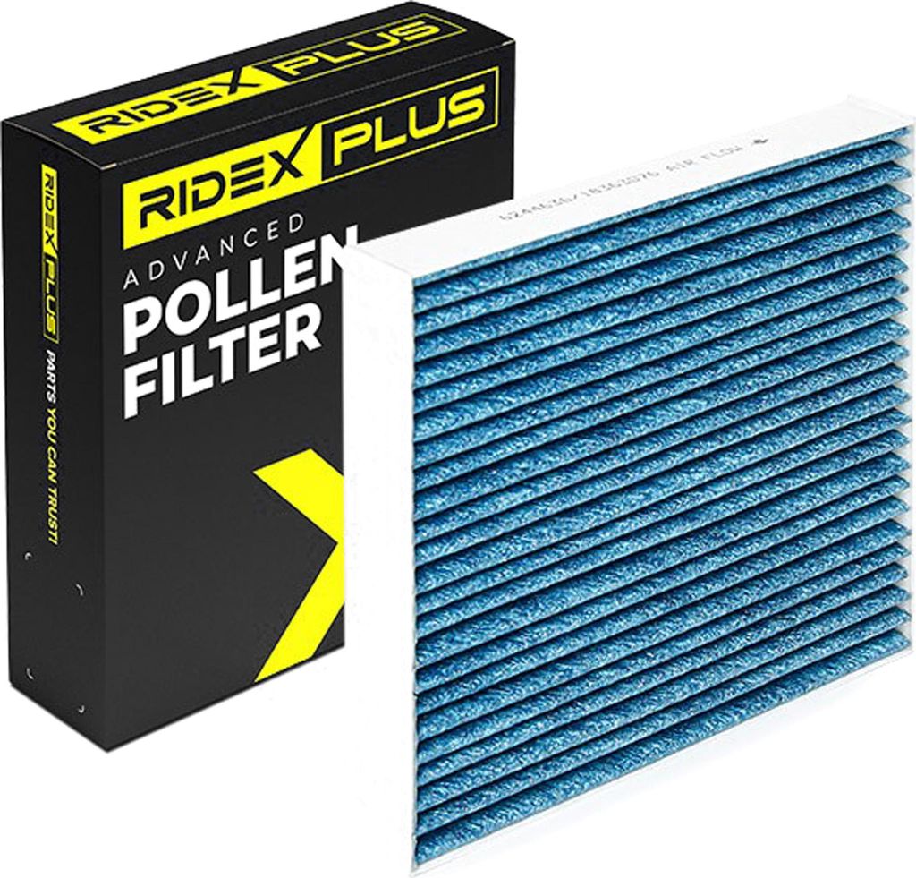RIDEX PLUS 424I0600P Innenraumfilter Pollenfilter für FIAT 500 (312) Aktivkohle