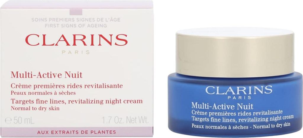 Clarins - Nutri-Lumiére Nuit Crema notte nutriente e Immagine del prodotto 