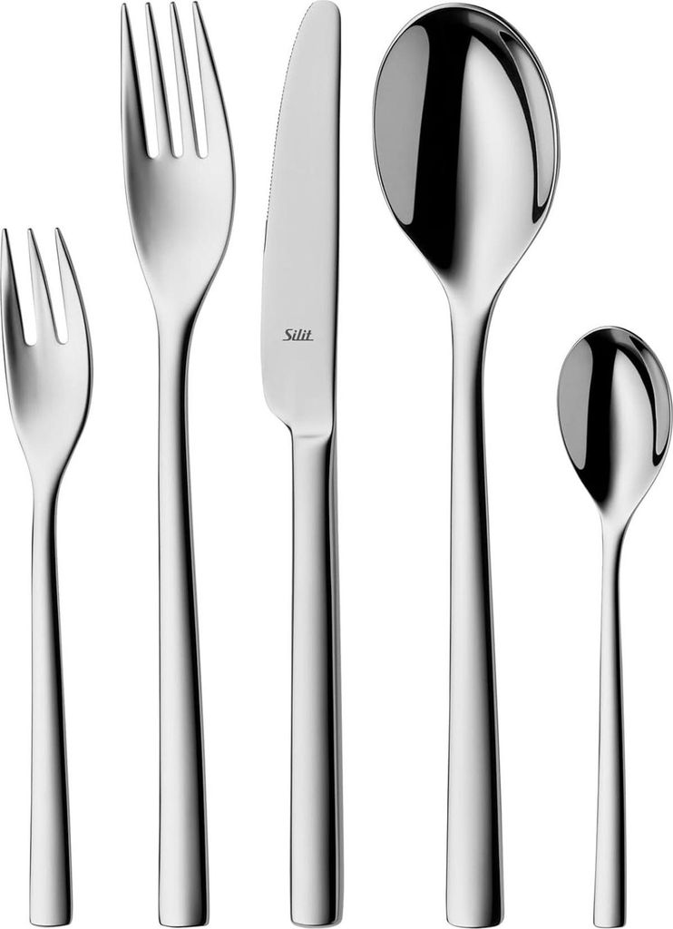 Silit Besteck-Set Gabel Messer Löffel Edelstahl Trend 30-teilig
