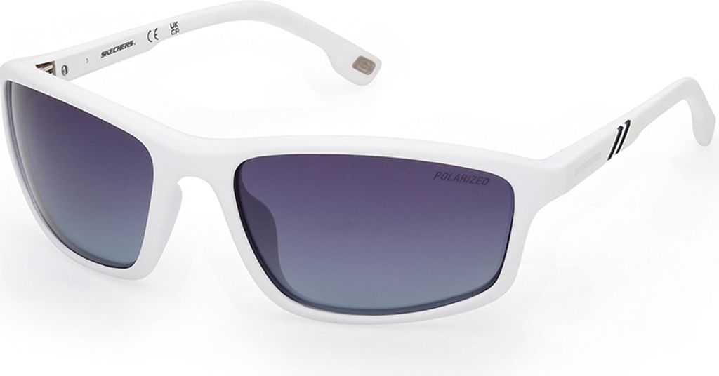 Skechers Se6130 Polarisierte Sonnenbrille Weiß Mann Weiß One Size