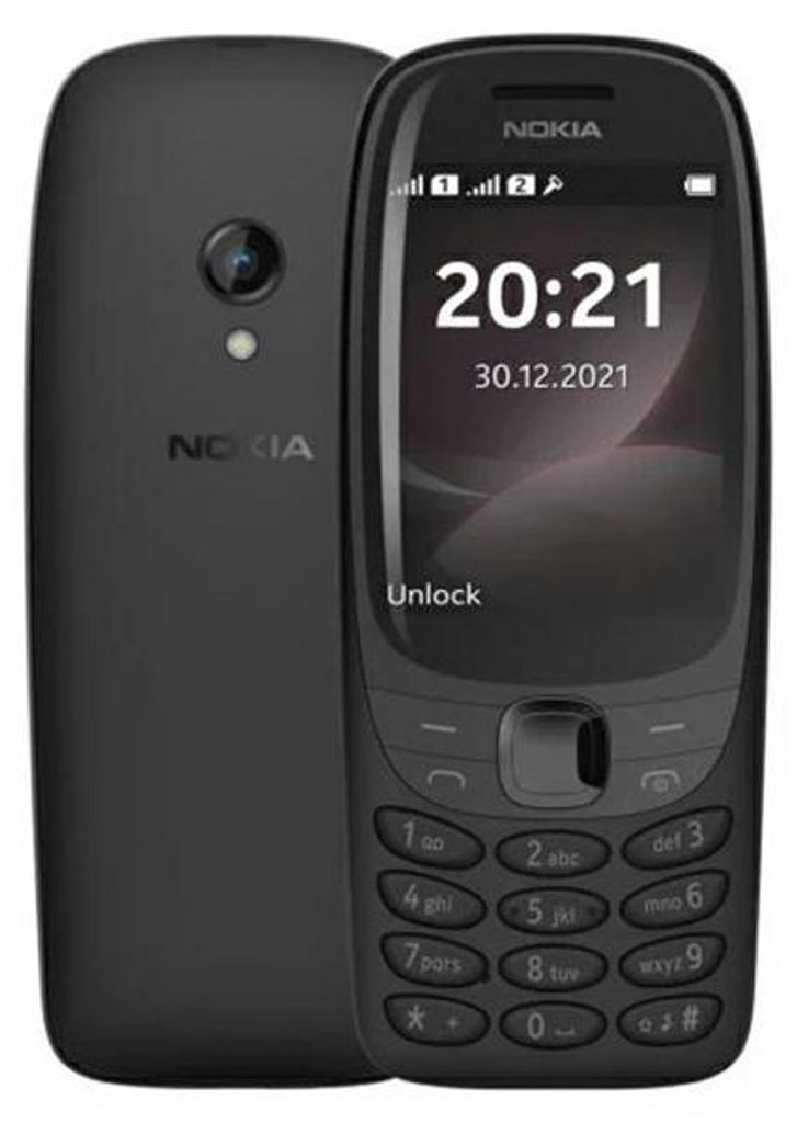 Nokia 6310, Navýšku, Dual SIM, 7,11 cm (2.8"), 0,3 MP, 1150 Obrázok produktu 