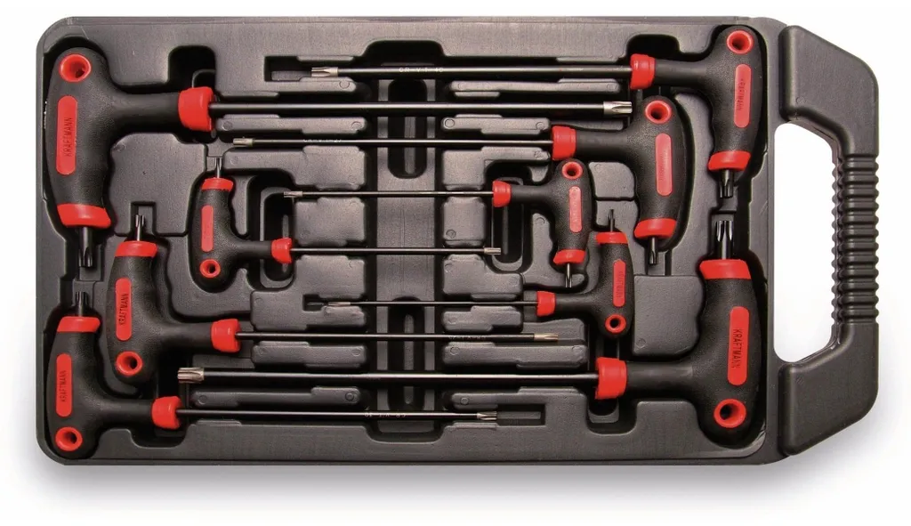 Débloquez vos vis Torx grippées avec ce jeu de 9 tournevis en T percé