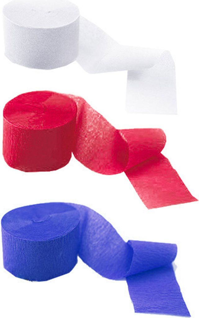 3 Roll Crepe Paper Cutter Crepe Paper Streamers Hintergrund Nachbildung für Hochzeit-Ö