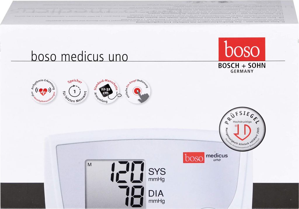 Boso Medicus Uno Blutdruckmessgerät Produktbild 