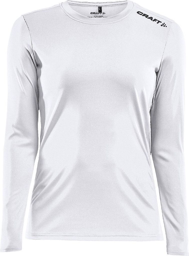 Craft Rush Running Longsleeve Damen - Weiß | Größe: L