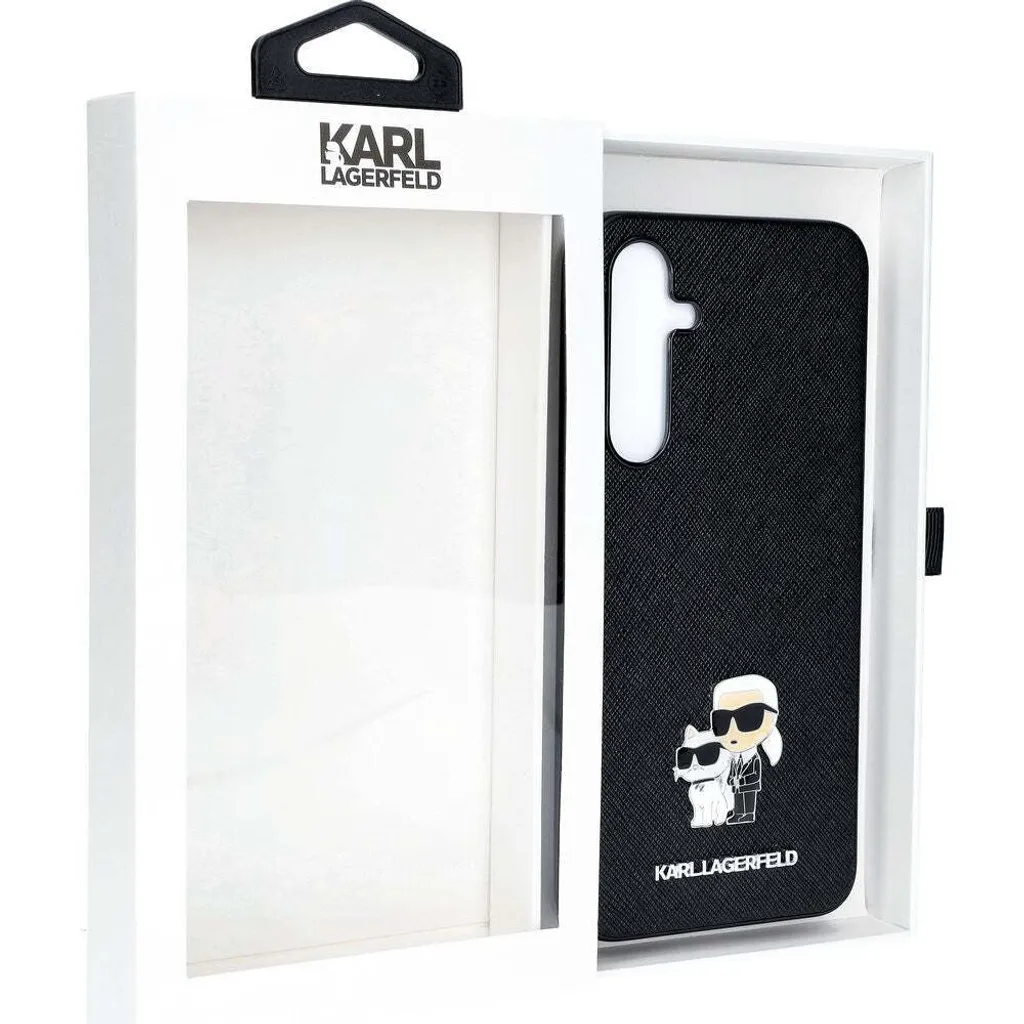 Custodia Samsung A35 Karl Lagerfeld Saffiano Pin - Colore Nero - 11