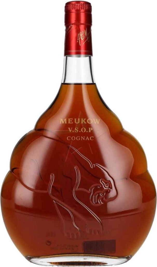 Meukow V.S.O.P Cognac 40 % 1,00 lt.