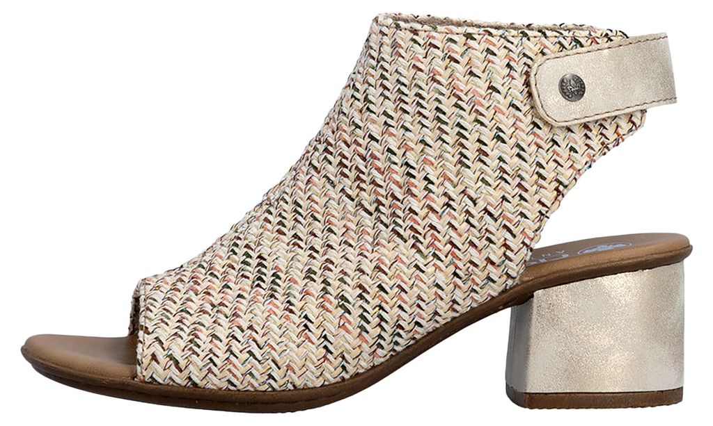 Rieker Sandalen Hak Sandalen Hak - Beige - Maat 36
