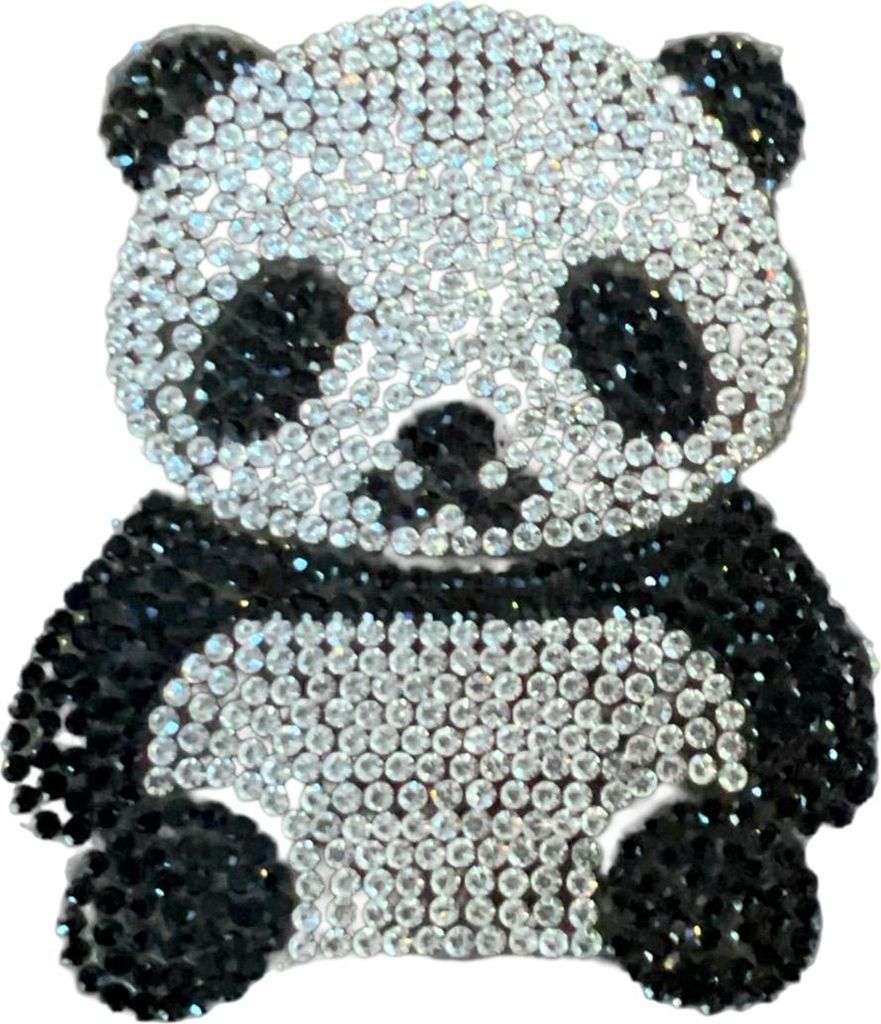 Panda-Bär-Strass-Emblem-Aufnäher zum Aufbügeln