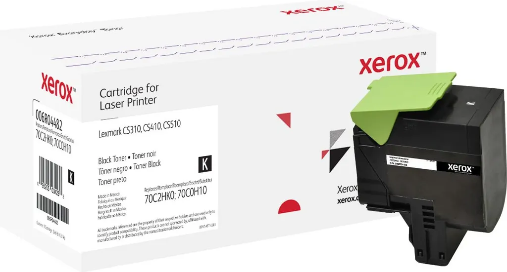 Toner Xerox 006R04482 Nero per Lexmark CS310 CS410 CS510 4K