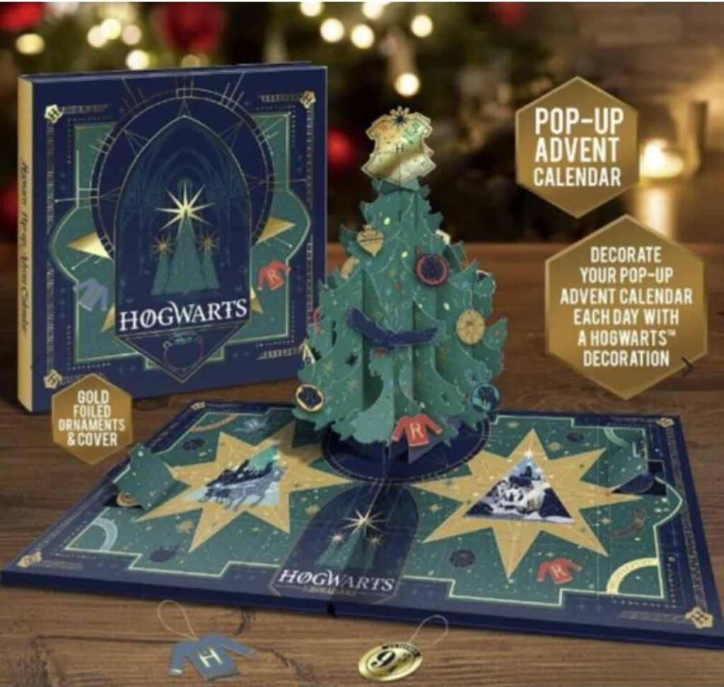 Harry Potter Hogwarts 24-Tage-Pop-Up-Adventskalender mit Produktbild 